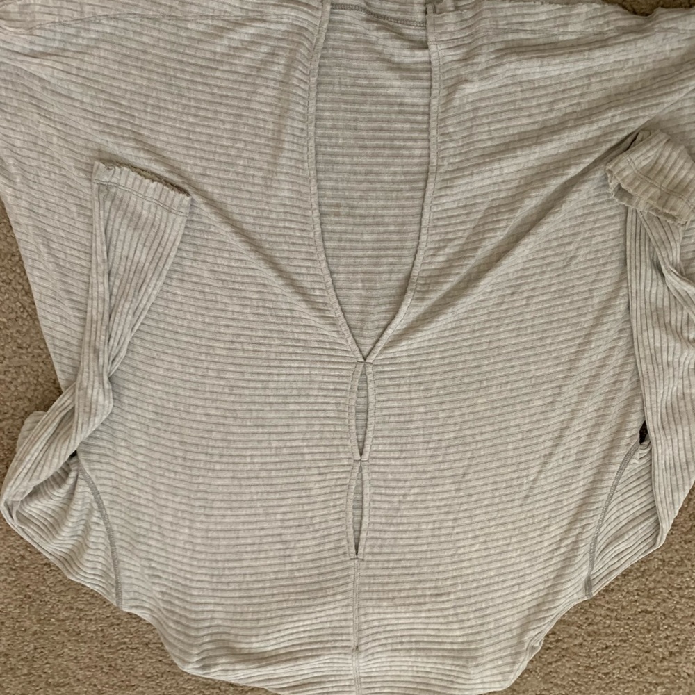 Free People Lovers Ribbed Split Back Sweater - image 4